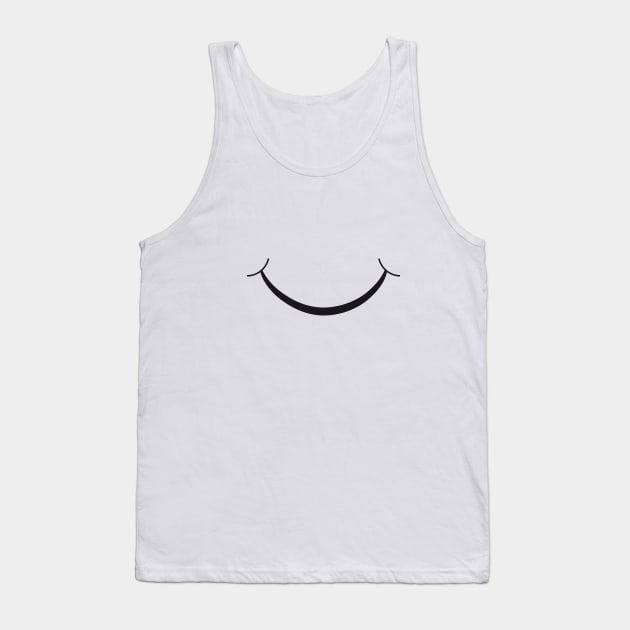 SMILEY MOUTH MASK #1 Tank Top by RickTurner